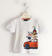 T-shirt in cotone organico per bambino con stampa fotosensibile Fiat Nuova 500 sarabanda			BIANCO-0113