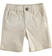 Pantalone corto per bambino in twill stretch di cotone sarabanda			BEIGE-0421