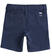 Pantalone corto per bambino in twill stretch di cotone sarabanda NAVY-3854_back