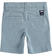 Pantalone corto per bambino in twill stretch di cotone sarabanda AZZURRO-3922_back