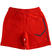 Pantalone corto 100% felpa di cotone per bambino sarabanda ROSSO-2256_back