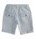 Pantalone corto tinto filo per bambino sarabanda ROYAL-3737 back