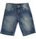 Shorts bambino in denim di cotone organico sarabanda SOVRATINTO BEIGE-7180