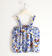 Camicia per bambina fantasia floreale multicolor sarabanda PANNA-MULTICOLOR-6SR6 back