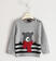 Maglione in tricot per bambino sarabanda GRIGIO MELANGE-8992