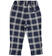 Pantalone bambino fantasia check sarabanda NAVY-3854 back