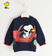 Felpa bambino Snoopy con Woodstock sarabanda NAVY-3854