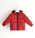 Giubbotto bambino con zip sarabanda			ROSSO-2259