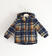 Giubbotto 100 grammi bambino fantasia check sarabanda NAVY-3854 back