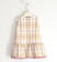 Abito bambina smanicato fantasia check sarabanda ROSA ANTICO-2748 back