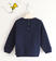 Felpa bambina capsule collection Peanuts sarabanda NAVY-3854_back