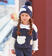 Maglioncino bambina in tricot sarabanda			NAVY-3854