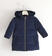 Giubbotto lungo bambina sarabanda NAVY-3854