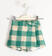 Pantaloncino bambina fantasia check sarabanda VERDE-4646 back