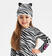 Cappello con orecchie bambina sarabanda			GRIGIO MELANGE-NERO-6UP2