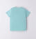 T-shirt 100% cotone per bambino sarabanda VERDE ACQUA-4411_back