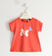 T-shirt bambina farfalle sarabanda ROSSO-2152