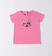 T-shirt bambina gattino glitter sarabanda			ROSA-2426