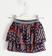 Gonna stampa foulard sarabanda NAVY-3854 back