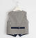 Gilet in popeline stretch con pochette sarabanda OCRA-1536 back