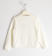 Maglietta girocollo in jersey stretch con scritta, perle e strass sarabanda PANNA-0112_back