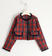 Giacca modello chanel sarabanda ROSSO-2256 back