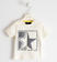 T-shirt 100% cotone con stella sarabanda PANNA-0112
