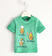Simpatica e colorata t-shirt 100% cotone sarabanda VERDE-5034