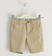 Pantalone corto misto lino e cotone sarabanda BEIGE-0471