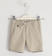 Pantalone corto in micro fantasia sarabanda			BEIGE-0435