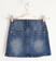 Gonna in denim stretch vestibilità mini sarabanda STONE WASHED-7450 back