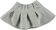 Minigonna grigia melange in morbido jersey trapuntato sarabanda GRIGIO MELANGE-8992