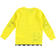 Maglietta bambino 100% cotone con collo serafino e moderni strappi sarabanda GIALLO-1444_back