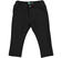 Pantalone slim fit per bambino in speciale maglina effetto righina sarabanda NERO-0658_back