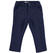 Pantalone slim fit per bambino in speciale maglina effetto righina sarabanda NAVY-3854
