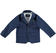Elegante giacca bambino in piquet stretch di cotone effetto righina sarabanda NAVY-3854
