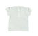 T-shirt a manica corta in viscosa stretch con maniche a bombolino sarabanda PANNA-BLU-8132_back