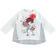 Sbarazzina maglietta in jersey stretch di cotone con pattinatrice sarabanda BIANCO-0113