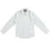 Camicia a manica lunga in cotone con taschino laterale sarabanda BIANCO-0113