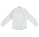Camicia a manica lunga in cotone con taschino laterale sarabanda BIANCO-0113_back