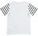 T-shirt in jersey stretch di cotone sarabanda BIANCO-0113_back