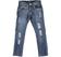 Grintoso jeans slim fit effetto delavato sarabanda STONE WASHED-7450