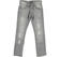 Grintoso jeans slim fit effetto delavato sarabanda NERO-7991