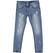 Jeans slim fit arricchito da sabbiature e scalfitture superficiali sarabanda BLU CHIARO LAVATO-7310_back