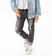 Jeans slim fit arricchito da sabbiature e scalfitture superficiali sarabanda NERO-7990