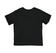 T-shirt 100% cotone con risvoltino nel fondo manica sarabanda NERO-0658_back