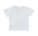 T-shirt 100% cotone con risvoltino nel fondo manica sarabanda BIANCO-BLU-8020_back