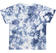 T-shirt in jersey 100% cotone tinta con metodo tie-dye sarabanda NAVY-3854_back