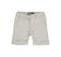 Pantalone corto in tela di cotone stretch armaturata sarabanda BEIGE-0436