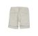 Pantalone corto in tela di cotone stretch armaturata sarabanda BEIGE-0436_back